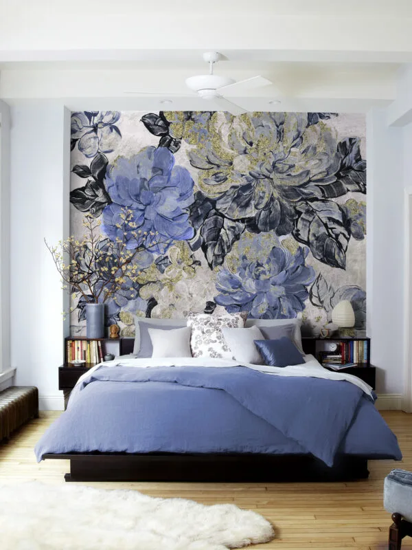 Vintage Blue Garden