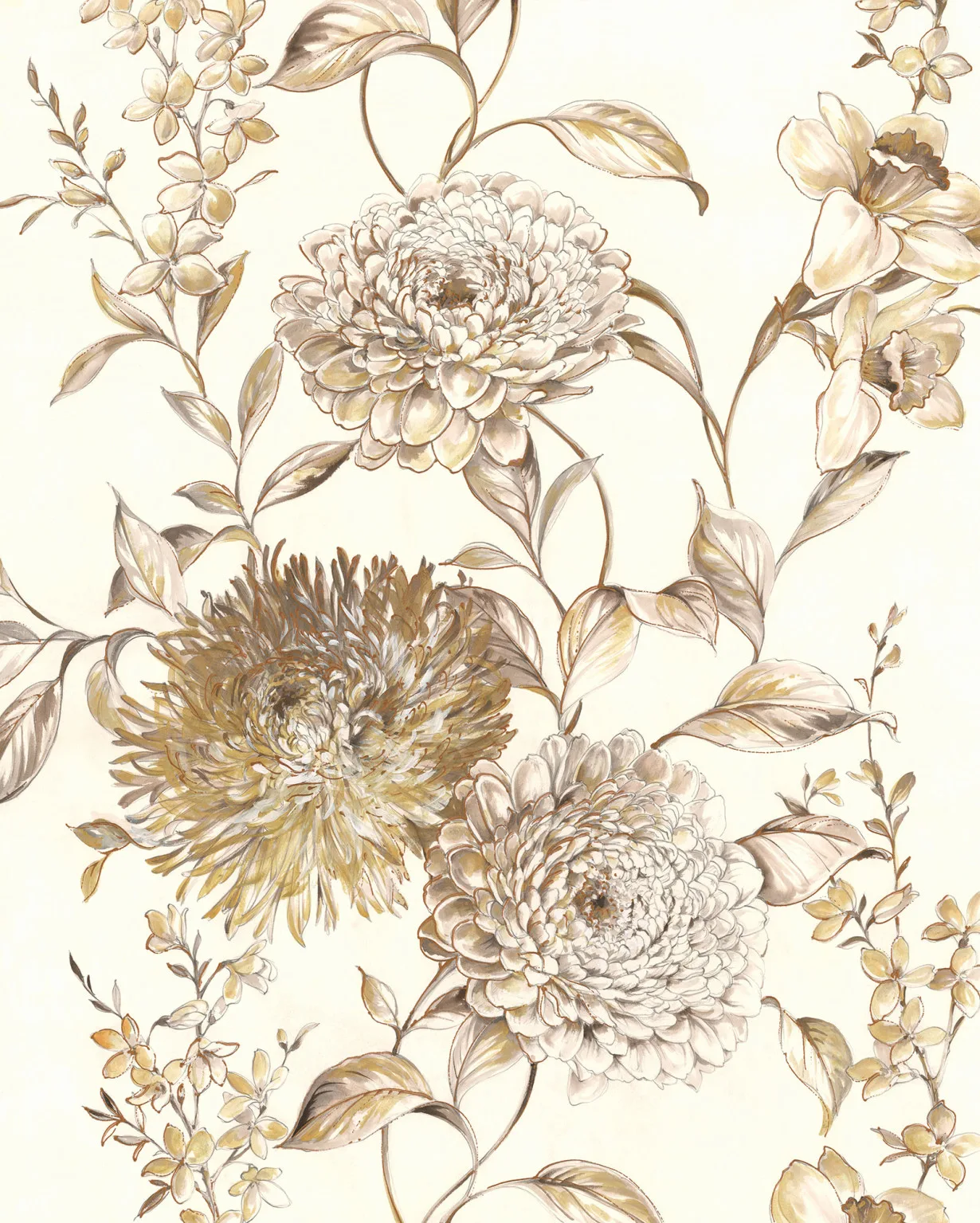 Vintage Chrysanthemum - Image 2