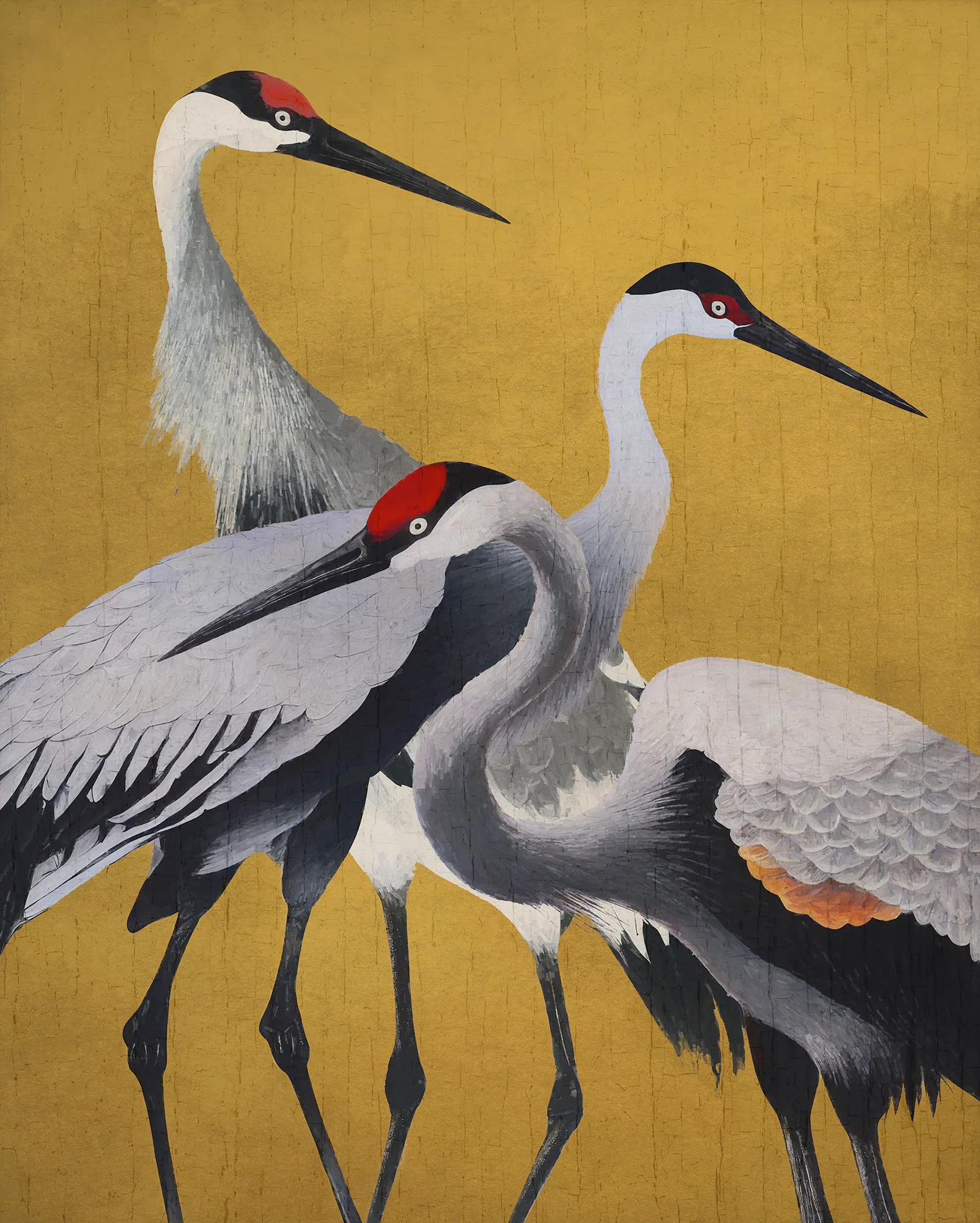 Yellow Cranes - Image 2